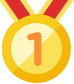1位